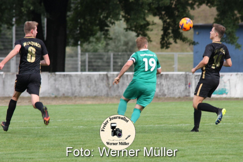 2021-08-28  Hoyerswerdaer FC II in grn - SV Laubusch in schwarz5:1 (2:1) Foto: Werner