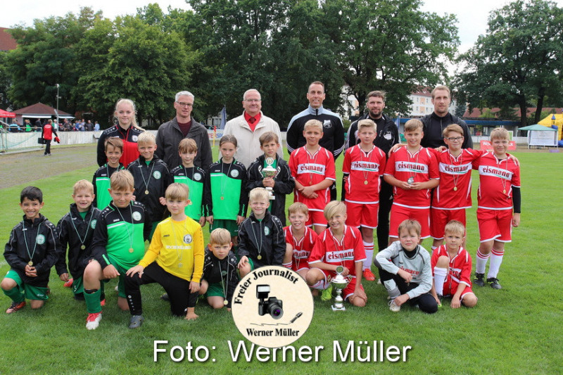 2021-08-28 HFC  Turnier E+F- Junioren um Pokal Brgermeister Hoyerswerda Foto: Werner
