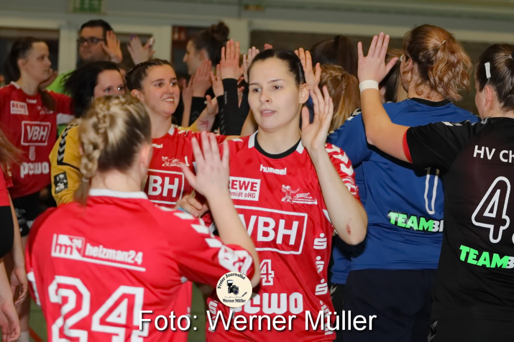 2022-03-19SC Hoyerswerda in rot - HV Chemnitz II in schwarz 28:24 (13:11)Foto: Werner Mller