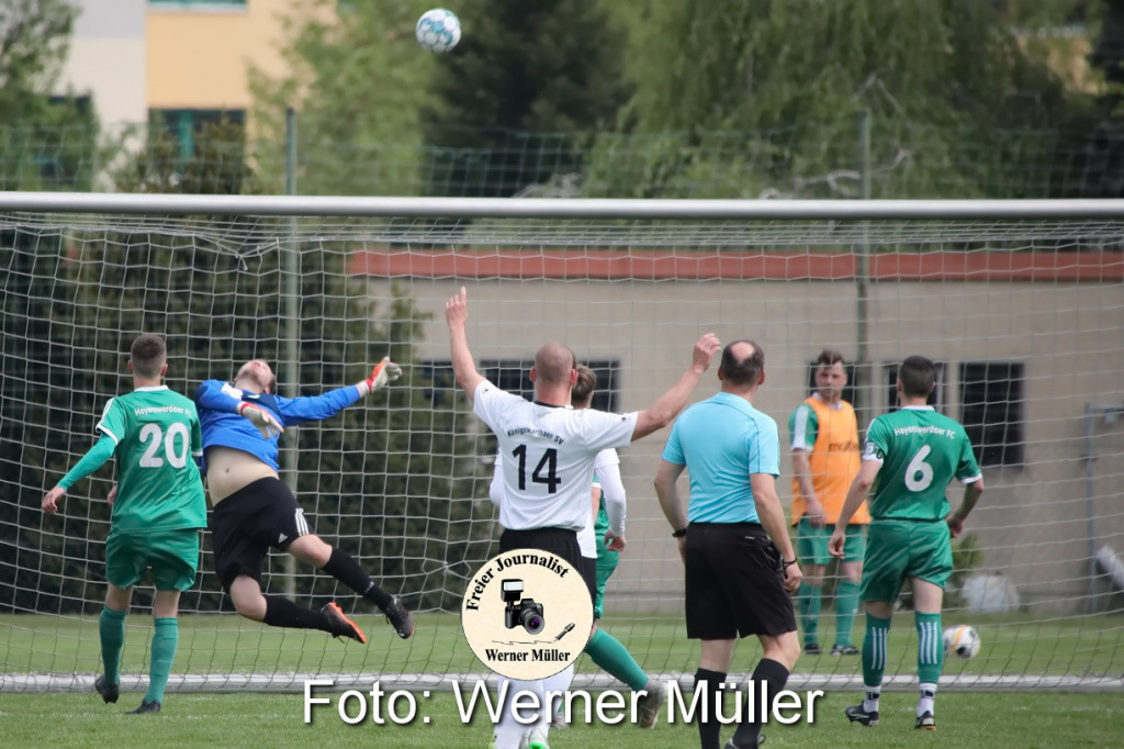 2022-05-08 Knigswarthaer SV II in wei - Hoyerswerdae FC  II in grn2:3 (2:2)Foto: Werner Mller