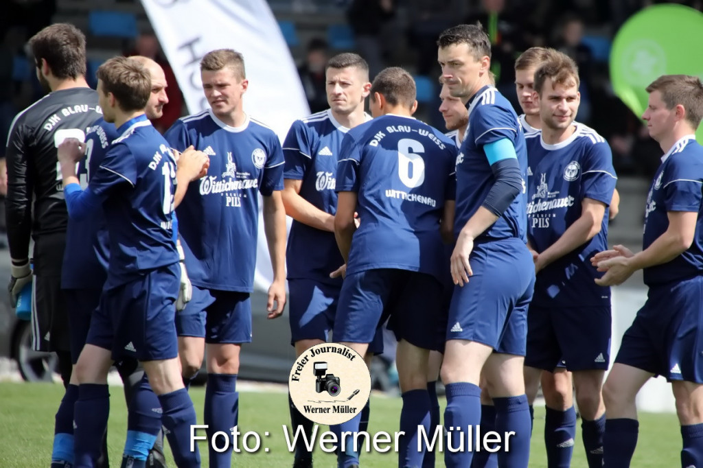 2022-05-28Hoyerswerdaer FC in grnDJK Blau Wei Wittichenau in blau 7:0 (3:0) Foto Werner Mller