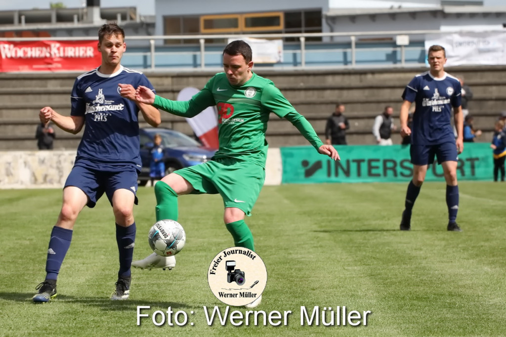 2022-05-28Hoyerswerdaer FC in grnDJK Blau Wei Wittichenau in blau 7:0 (3:0) Foto Werner Mller