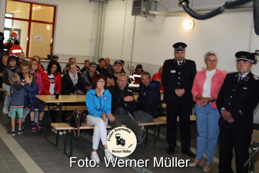 2022-07-16 Feuerwehrfest RadiborErffnung Jugendfeuerwehr Radibor  Foto: Werner Mller