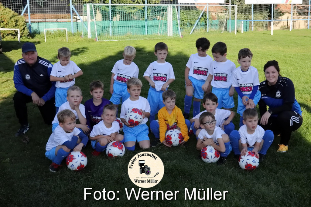 2022-09-22 Bambinis DJK Blau Wei WittichenauFoto: Werner Mller