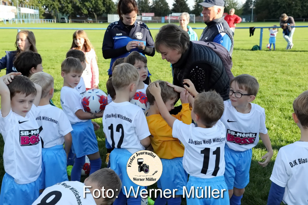 2022-09-22 Bambinis DJK Blau Wei WittichenauFoto: Werner Mller