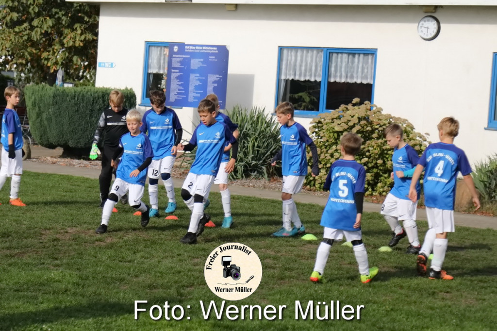 2022-09-24 E- Junioren DJK Blau Wei Wittichenau in blau Foto: Werner Mller