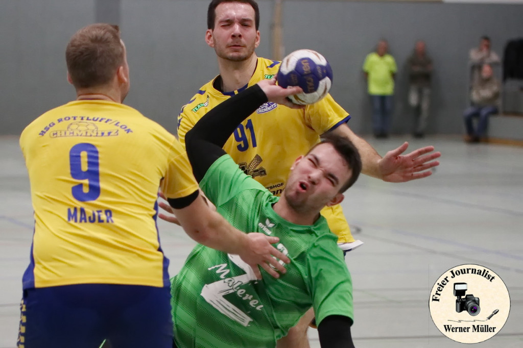 2022-12-16 Pokal Handball HVS Landskron Pokal LHV II- HSG Rottluff Lok Chemnitz 29:24 (15:14)Foto: W