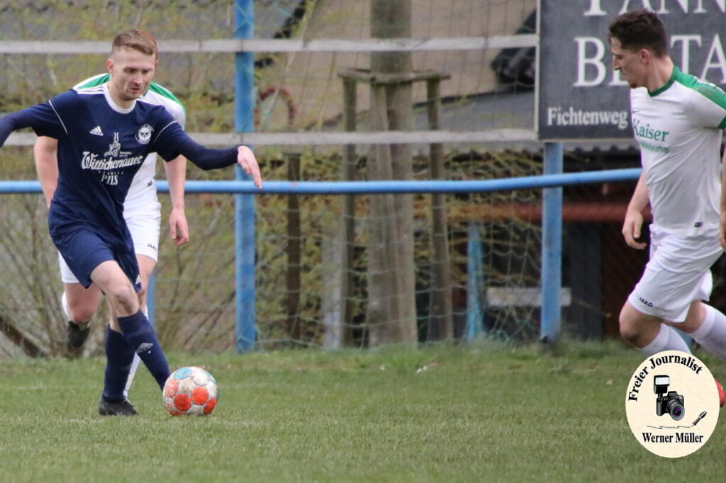 2023-03-25 DJK Blau-Wei Wittichenau in blau-SG Gronaundorf  2 in wei0:0  Fotop: Werner Mller