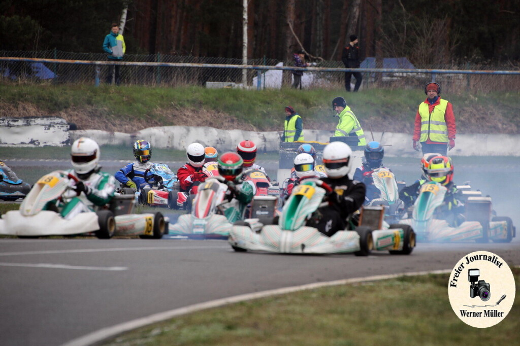 2023-04-16 Kartbahn Lohsa 1. Lauf OAKC Serie 2023X30 Senior Foto: Werner Mller