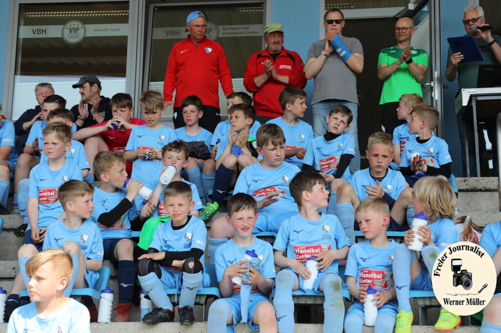 2023-05-20 Die Fuballschule des VfL Bochum 1848 zu Gast beim Hoyerswerdaer FC Foto: Werner Mller
