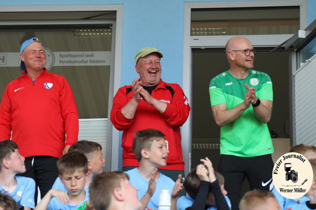 2023-05-20 Die Fuballschule des VfL Bochum 1848 zu Gast beim Hoyerswerdaer FC Foto: Werner Mller