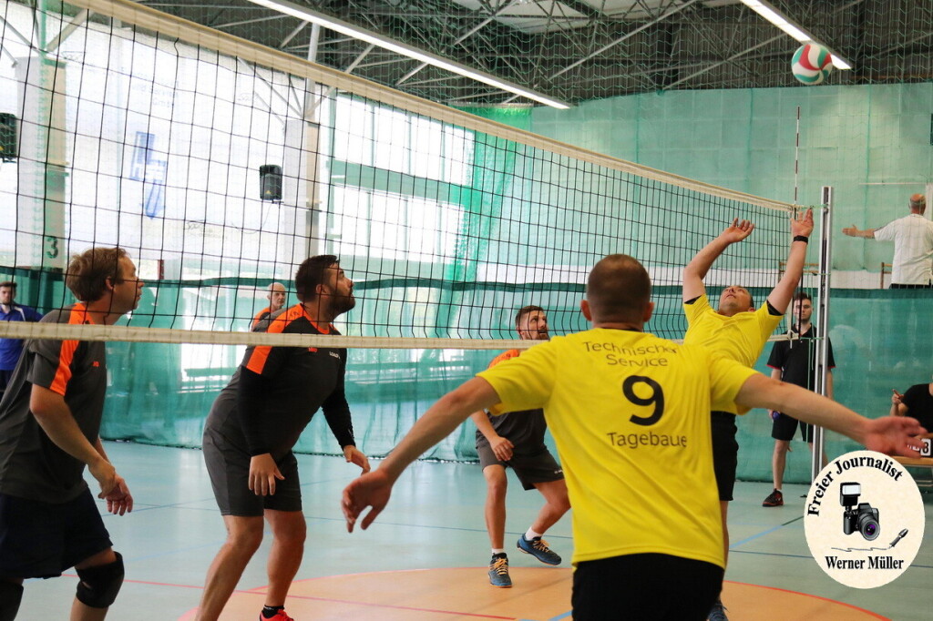 2023-07-01Volleyballturnier LEAG Sportfestin VBH Arena Hoyerswerda Foto: Werner Mller