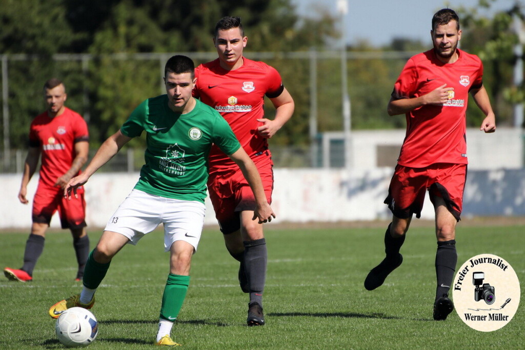 2023-09-16Hoyerswerdaer FC II in grn - Baruther SV 90 in rot 0:1 (0:1)Foto: Werner Mller