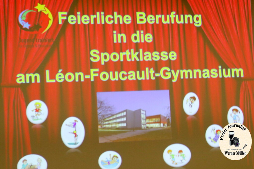 2023-11-15feierliche Berufung in die Sportklasse am L.F.Gymnasium HoyerswerdaFoto: Werner Mller