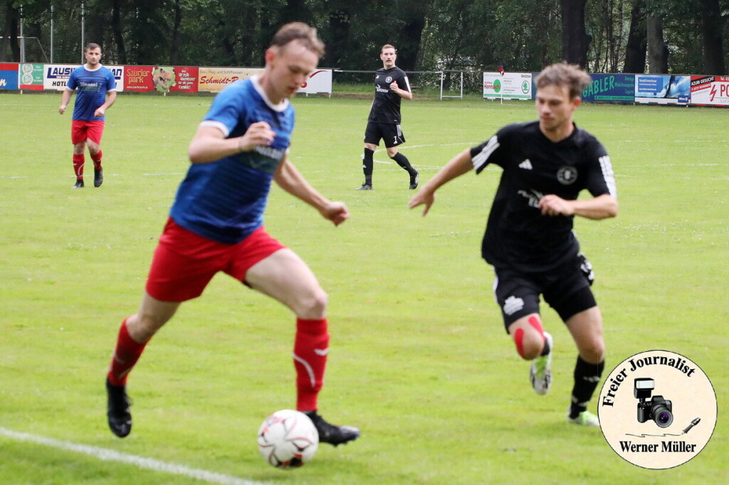 2024-06-01 Mit einem 5:0 Sieg verabschiedet sich der SV Radibor aus der Kreisoberliga  SV 1922 Radibor in blau:SV Zeiig 1993 in schwarz 5:0 (2:0)Foto: Werner Mller