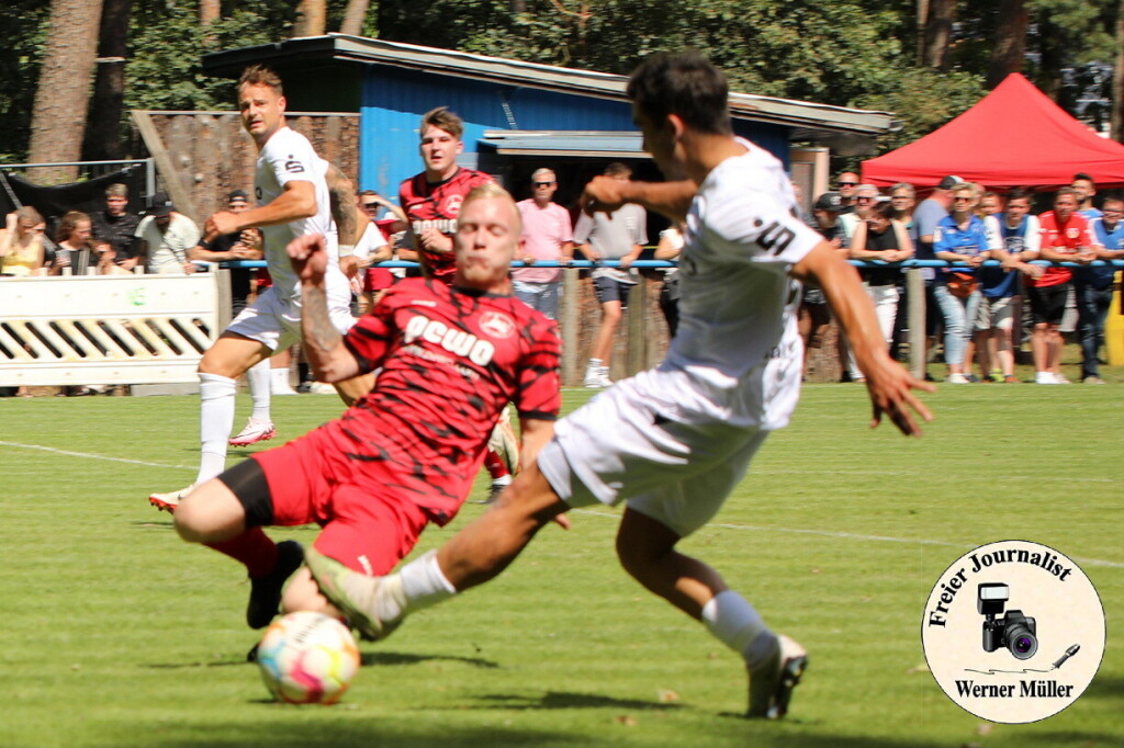 2024-06-30 LSV Bergen in rot -- FC Energie Cottbus oim weoi2:13 Foto: Werner Mller