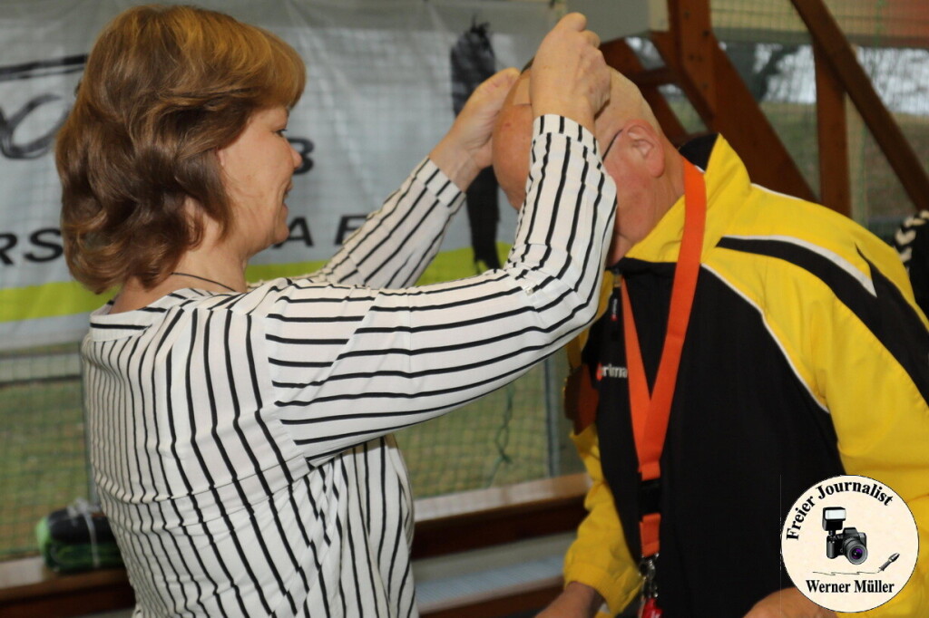 2024-12-15 Turnier 50 Jahre Volleyball beim SC Hoyerswerdamit 12 MannschafrenFoto: Werner Mller