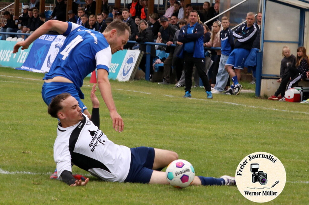 2026-06-13 SpG Wittichenau 2 OlingSkaska in wei0- SV Blau Wei Neschwitz in blau3:3 (1:0)Foto: Werne Mller