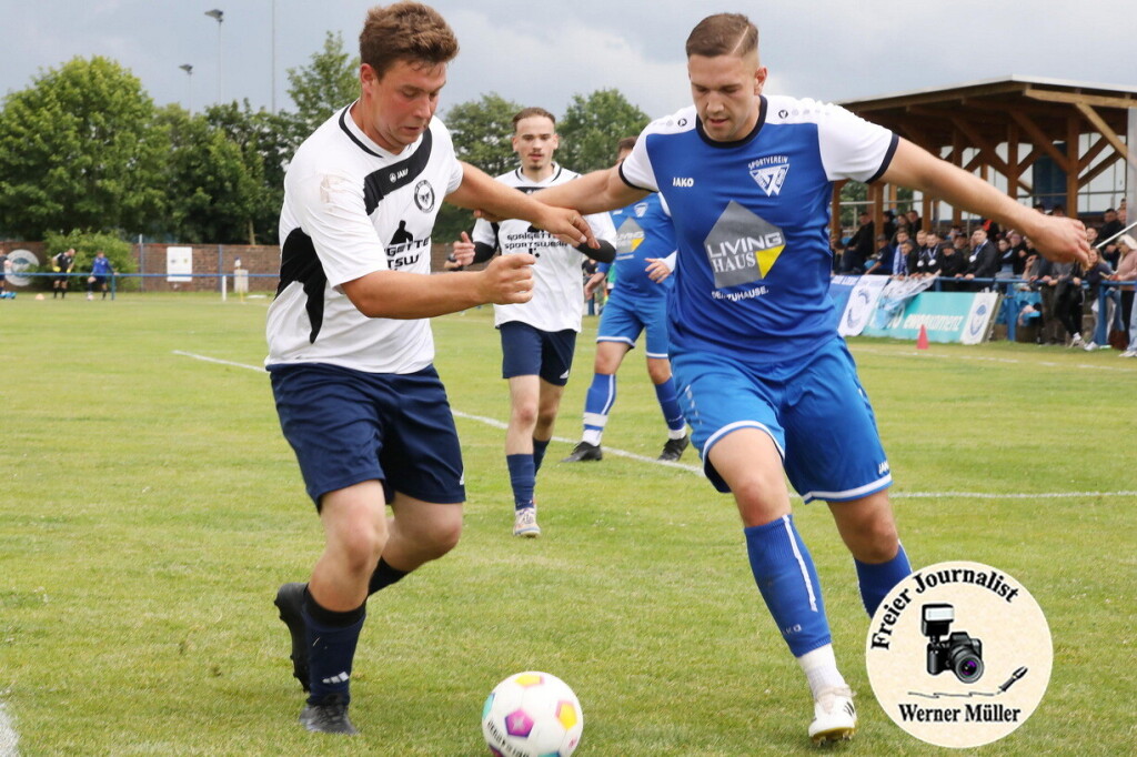 2026-06-13 SpG Wittichenau 2 OlingSkaska in wei0- SV Blau Wei Neschwitz in blau3:3 (1:0)Foto: Werne Mller