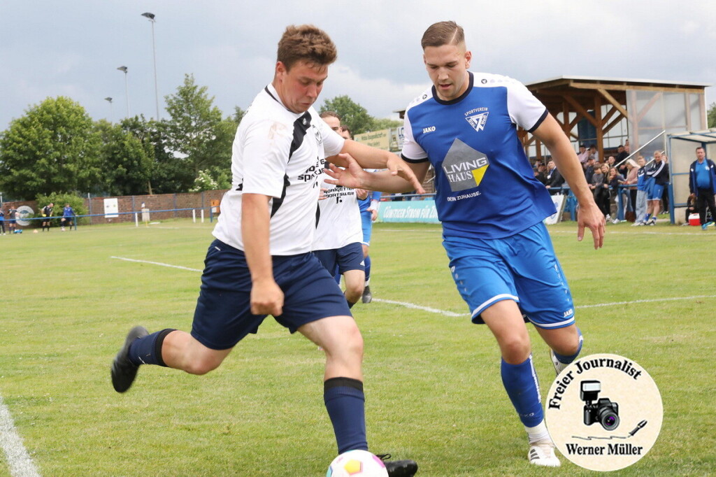2026-06-13 SpG Wittichenau 2 OlingSkaska in wei0- SV Blau Wei Neschwitz in blau3:3 (1:0)Foto: Werne Mller