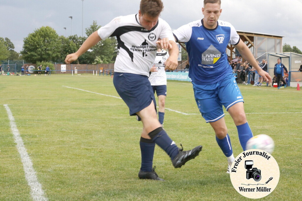 2026-06-13 SpG Wittichenau 2 OlingSkaska in wei0- SV Blau Wei Neschwitz in blau3:3 (1:0)Foto: Werne Mller